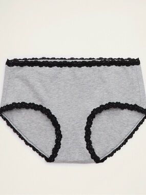 NWT Aerie Superchill Cotton Lace Boybrief Panty